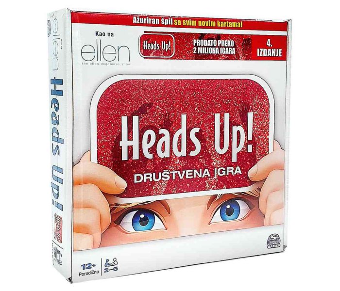 Igračka Spin master, društvena igra Heads up