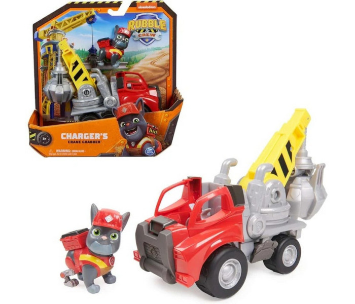 Igračka Rubble gradjevinsko vozilo set sa figurom