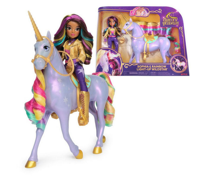 Igračka Unicorn Academy lutka i konjić set