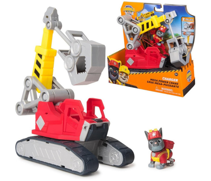 Igračka Rubble mega kran set sa figurom