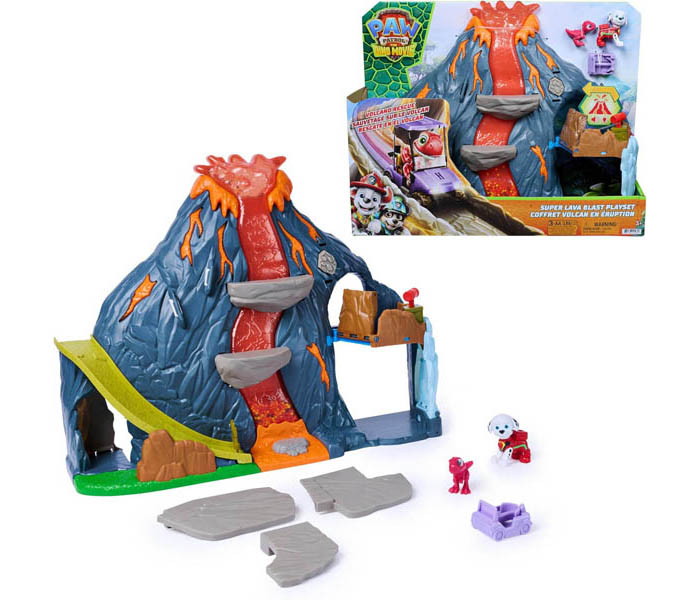 IGRAČKA PAW PATROL SUPER LAVA BLAST SET ZA IGRU