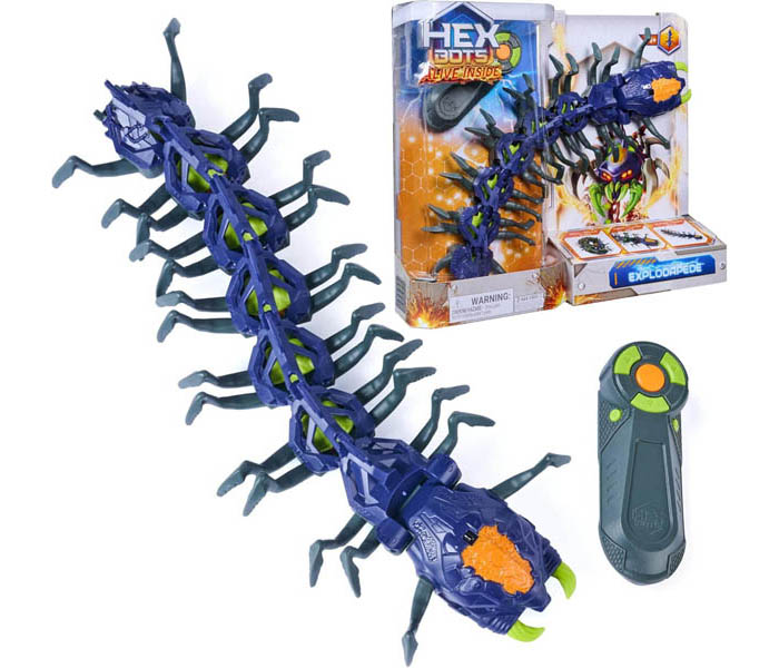 IGRAČKA HEX BOT EXPLODING CENTIPEDE INTERAKTIVNA STONOGA