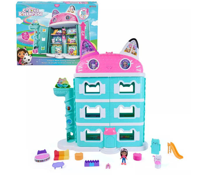 IGRAČKA GABBYS DOLLHOUSE MEOWMAZING DELUXE KUĆICA ZA LUTKE