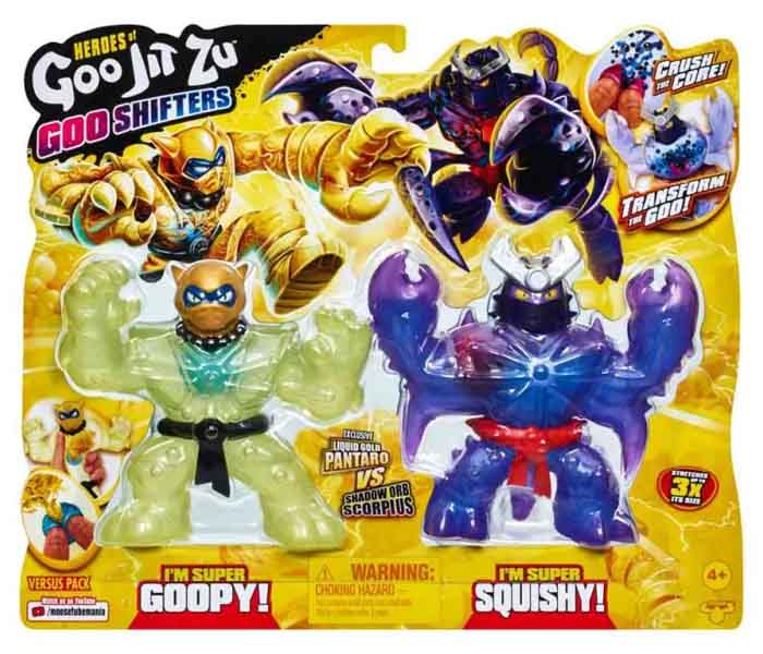 Igračka Goo Jit Zu gooshifter versus set