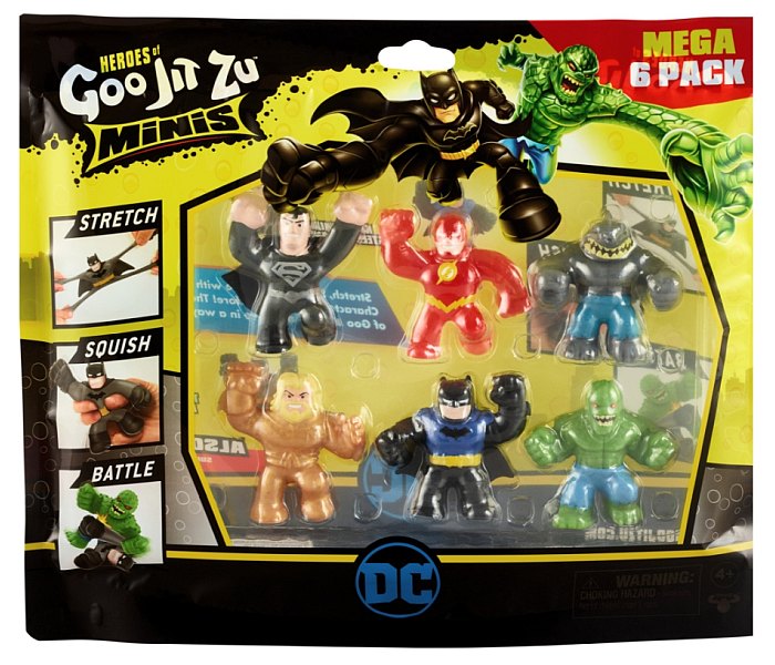Igračka Goo Jit Zu hero DC mini mega 6pack