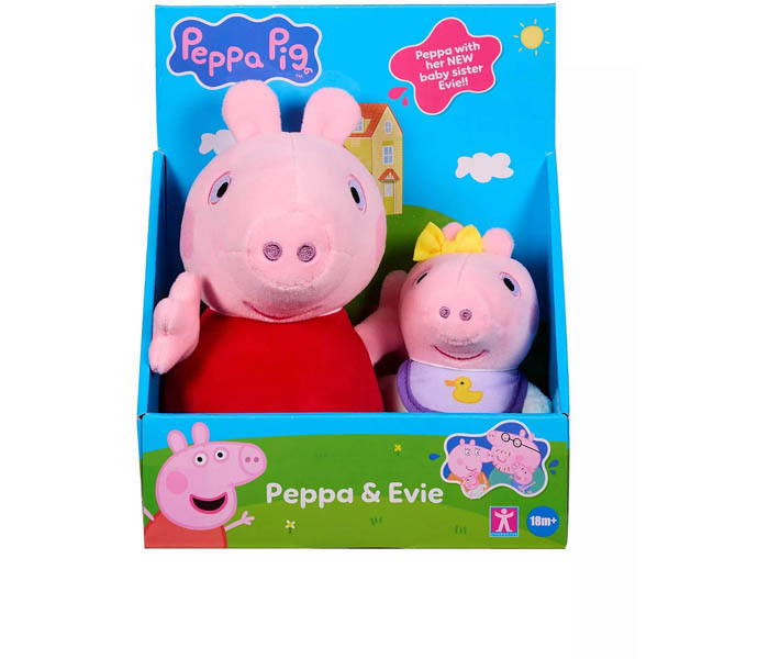 Igračka Pepa prase baby pliš 2kom.