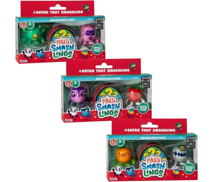 Igračka Smashlings 3 figurice set