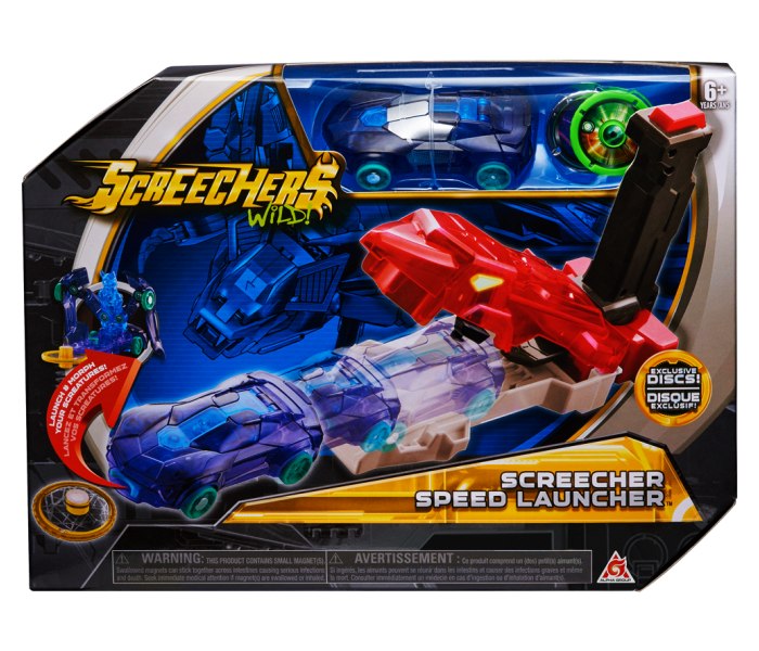 Igracka Screechers wild speed launcher