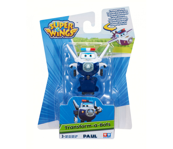 Super Wings transform-a bots PAUL