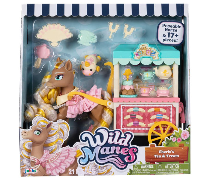 Igračka Wild Manes konjići i kolica za igru