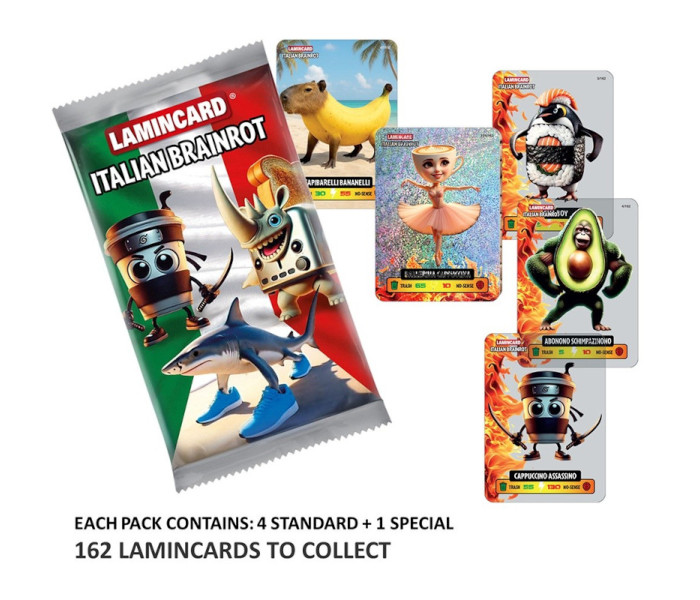 Igračka Brainrot kartice