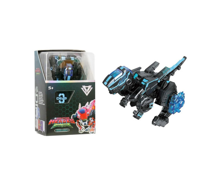Igračka Dinoster Dinocubes raptorbot black