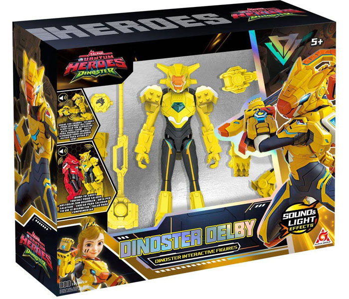 Igračka Dinoster S2 - light up - Dinoster figura Delby