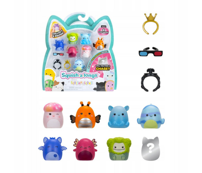 Igračka Squish-a-longs 8 pack figurice