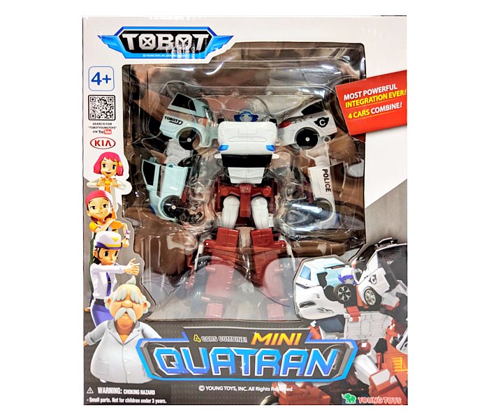 Igracka Tobot auto robot mini quatran