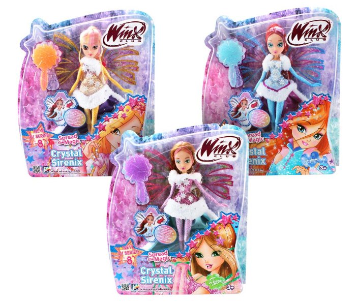 Igračka Winx crystal sirenix lutka