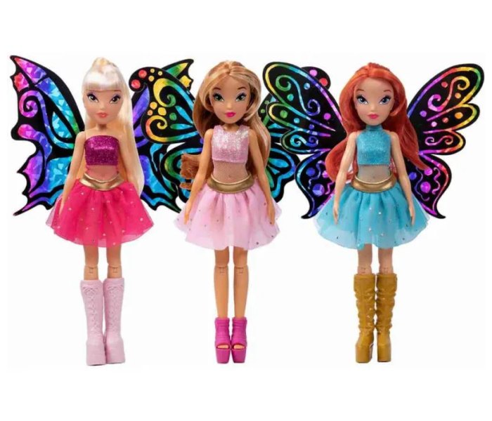 Igračka Winx  lutka scratch art