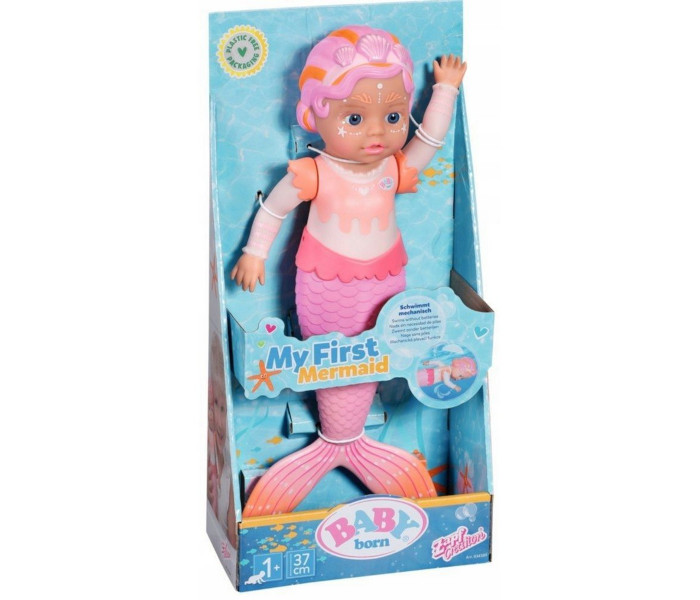 Igračka Baby born moja prva sirena 37cm.