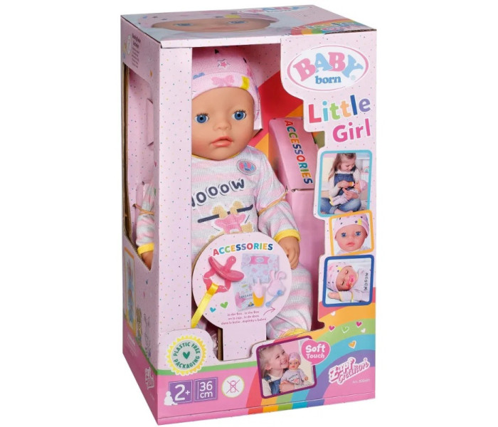 Igračka baby born little girl 36cm.