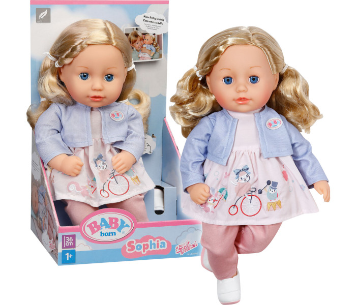 Igračka Baby born Sophia rose 36cm.