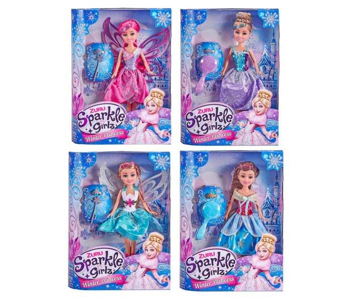 Igračka Sparkle girlz winter princess deluxe set asst