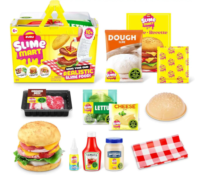 Igračka Slime mart basket burger set