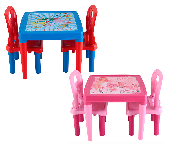 Sto Pilsan za ucenje sa 2 stolice