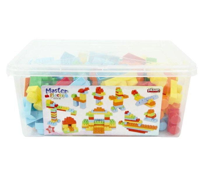 Igračka Pilsan, kutija sa kockama 112kom.