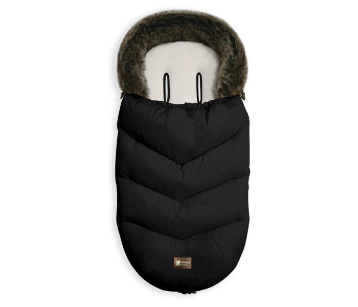 Zimska navlaka za kolica luxury black