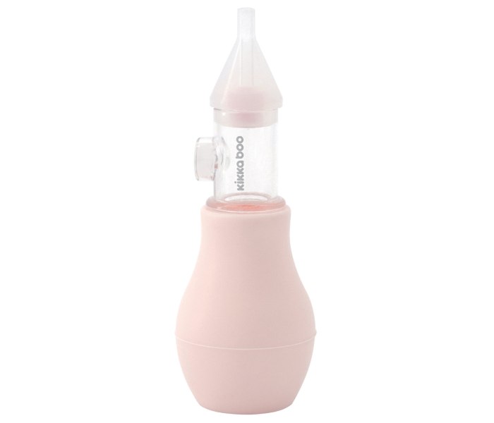 Aspirator za nos Kikkaboo anti-reflux roza