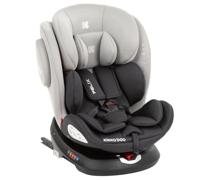 Autosjedište 0-1-2 -3 (0-36kg) Felix Isofix Light Grey