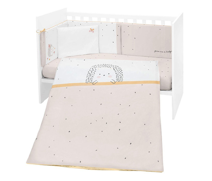 Set posteljina Kikkaboo šestodjelna 60/120 hugs