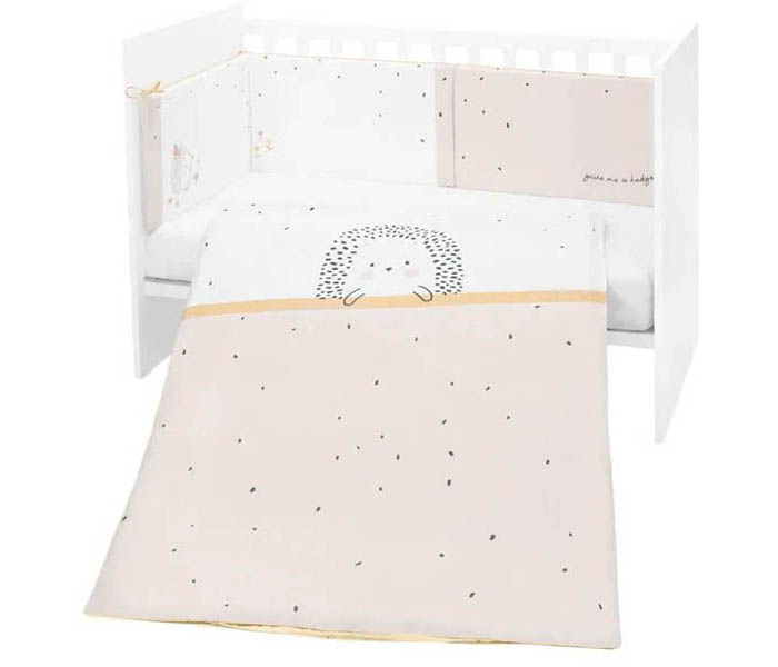 Set posteljina Kikkaboo 2/1 60/120 hedge-hugs