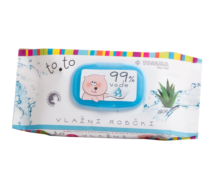Toto vlazne maramice 99% voda 48kom.