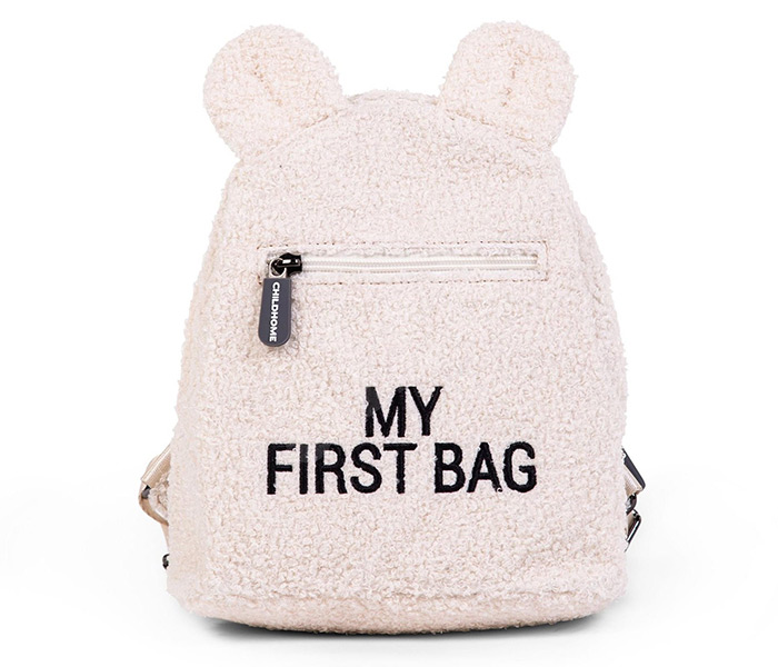 Moja prva torba, teddy bijela