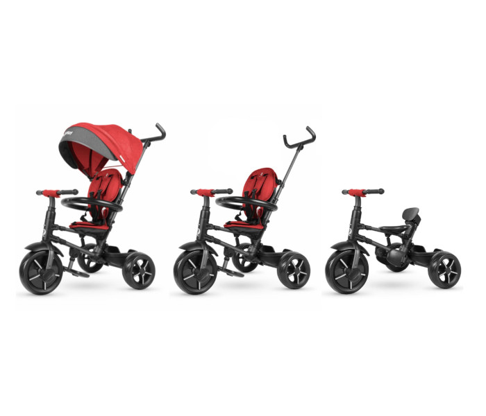 QPlay triciklo Rito star S380-11, crveno