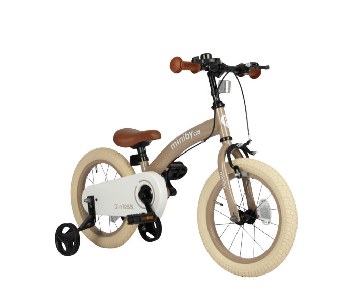 Q Play Biciklo Miniby 14 inc , rozo