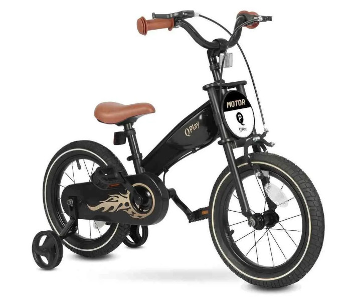 Q Play Biciklo Motor 16 inc ,crno