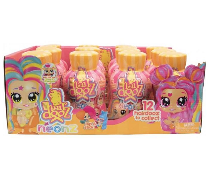 Igračka Hairdooz lutkica Shampoo - neon