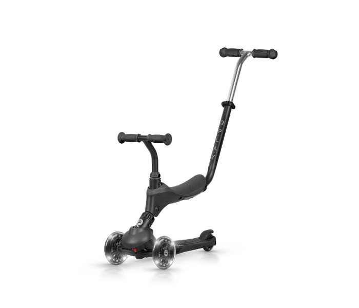 Q Play skuter/trotinet 5u1 Sema Pro crni