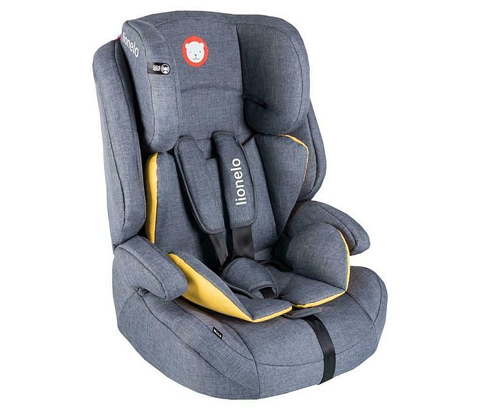 Sjediste za auto Lionelo Nico yellow 9-36kg