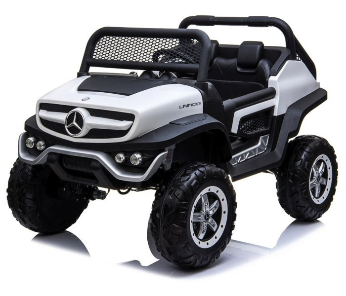 Auto na akumulator Mercedes Unimog bijeli