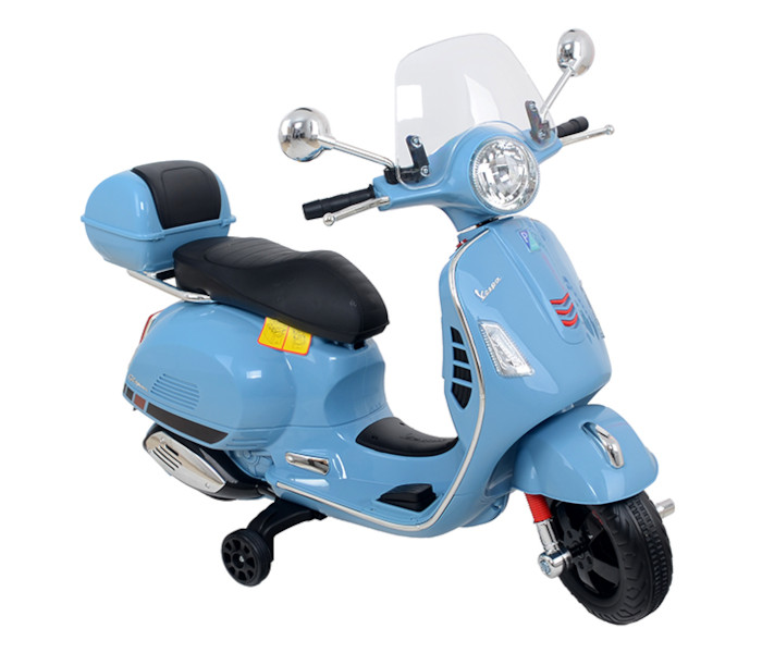 Motor na akumulator Vespa plava