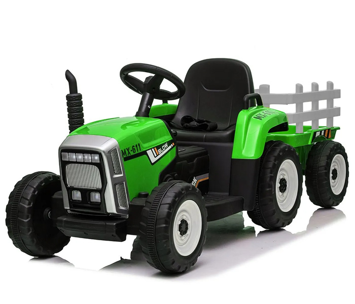 Traktor na akumulator MX611 zelena