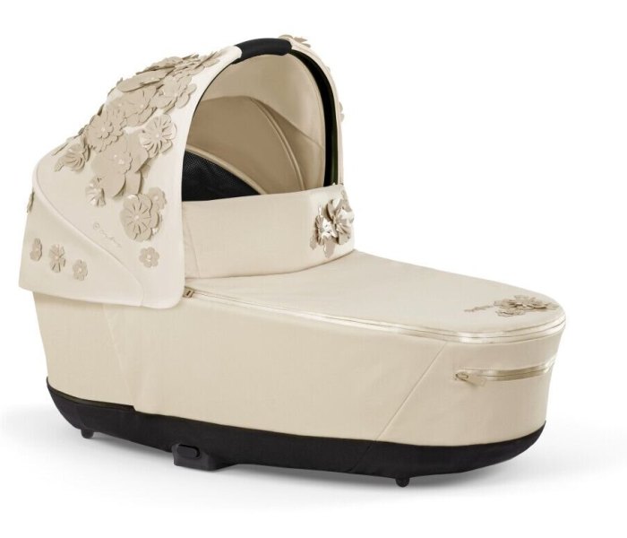 Cybex navlaka za korpu za kolica Priam, flowers beige