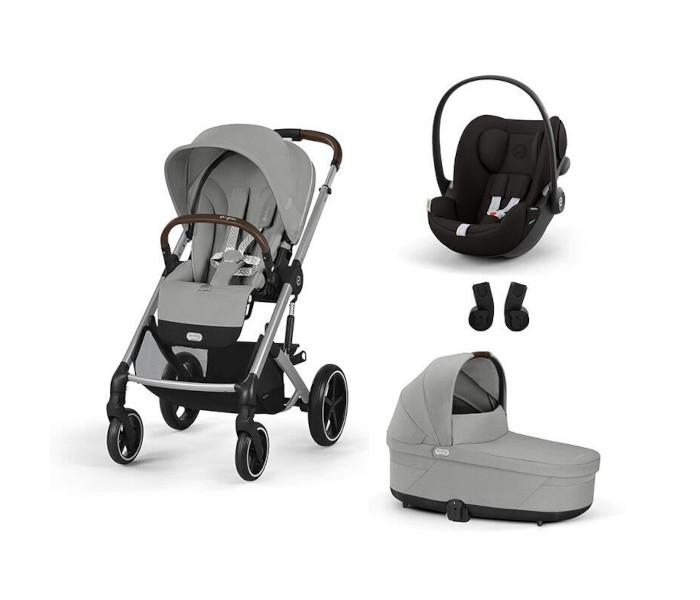 Cybex kolica Balios S 3 u 1 sa cloud G-i size comfort auto sjedištem, mid grey