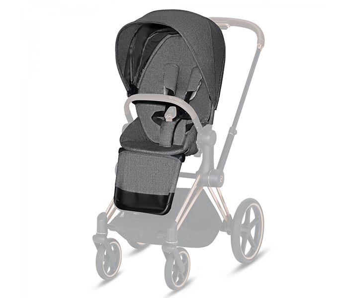 Cybex navlaka za sjedište za kolica Priam, manhattan grey