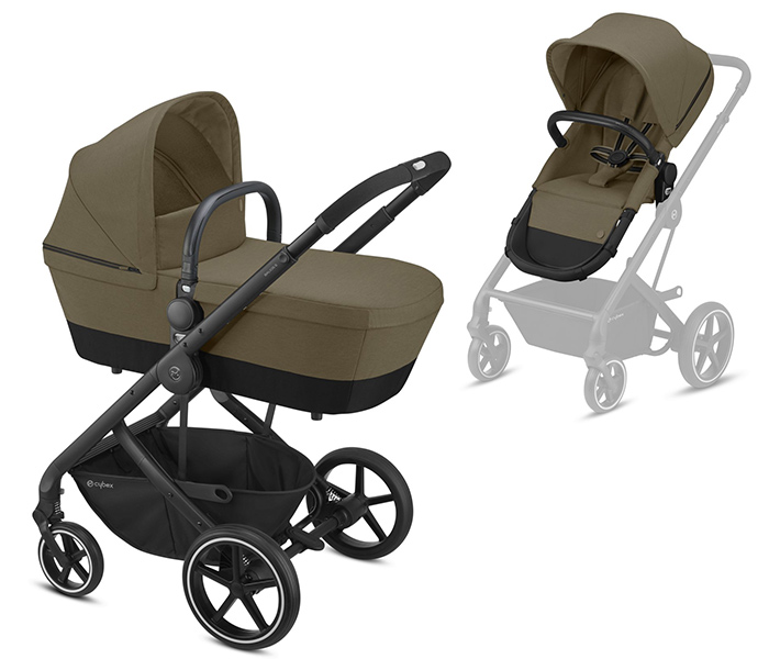 Cybex kolica Balios S 2 u 1 BLK Classic beige