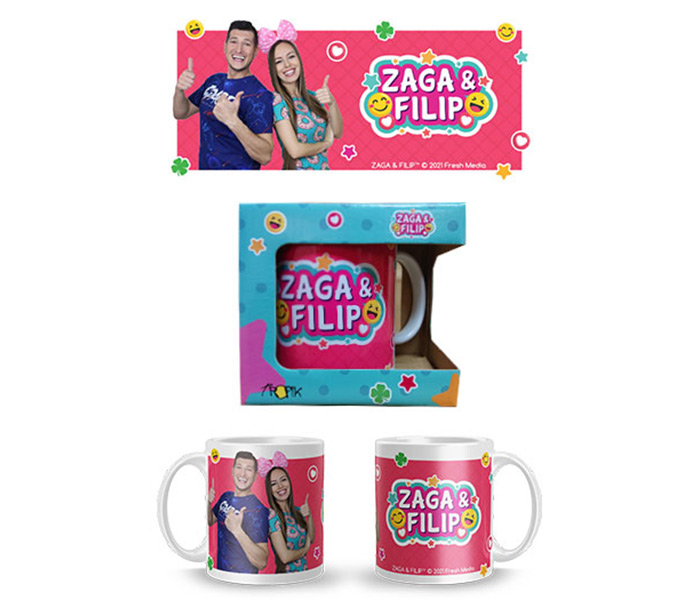 Šolja roza Zaga i Filip