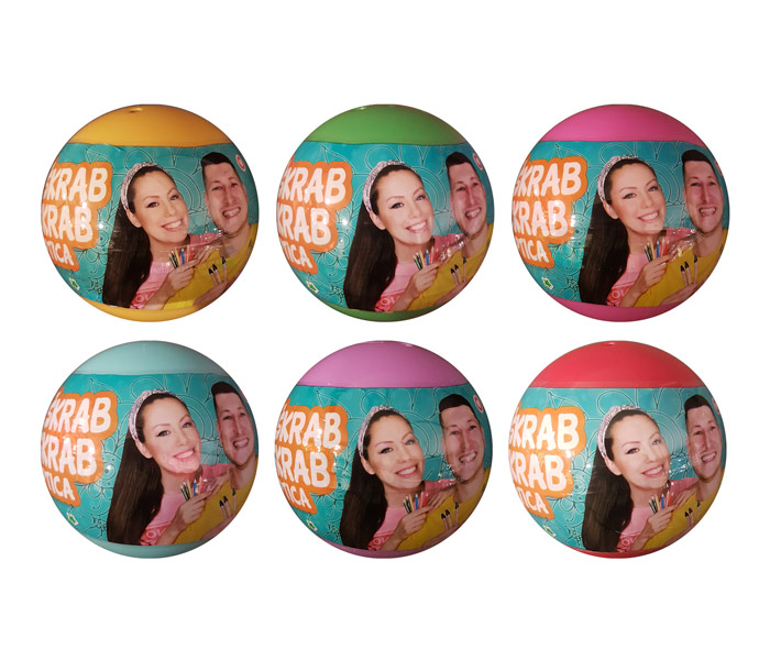 Igračka loptica Zaga&Filip br.3 Škrab